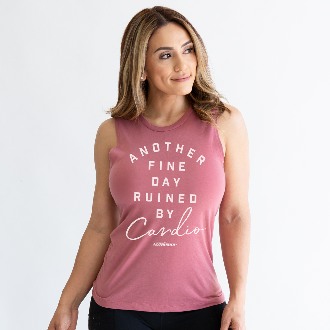 Fine Day Tank (Smoked Pink)