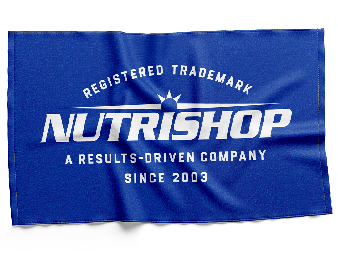 Gym Towel Results Driven (Blue)