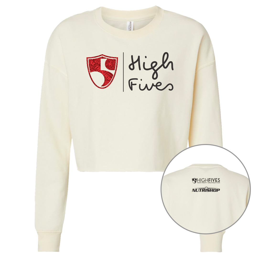 Nutrishop and High Fives Foundation Crewneck