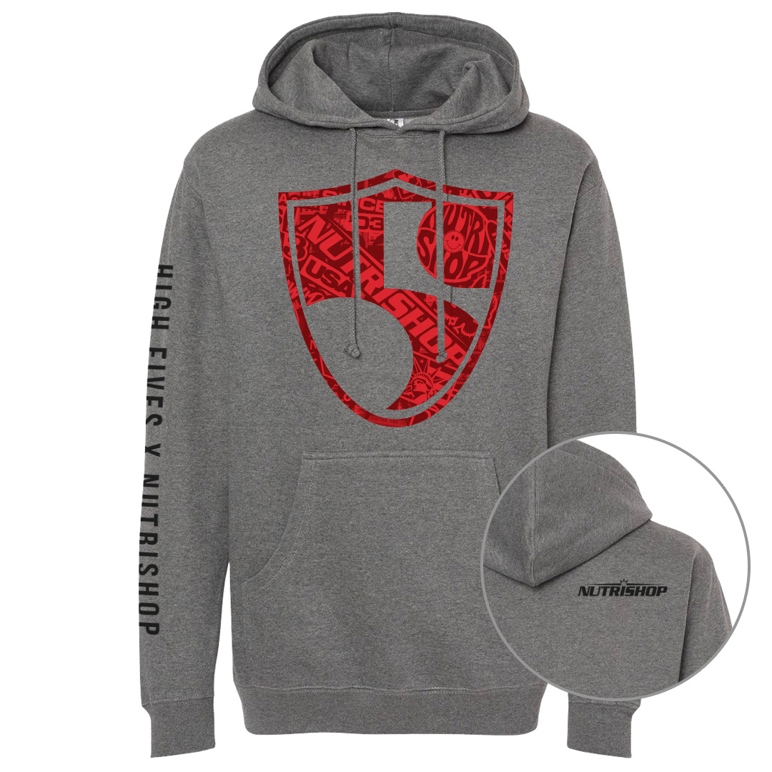 Nutrishop and High Fives Foundation Hoodie