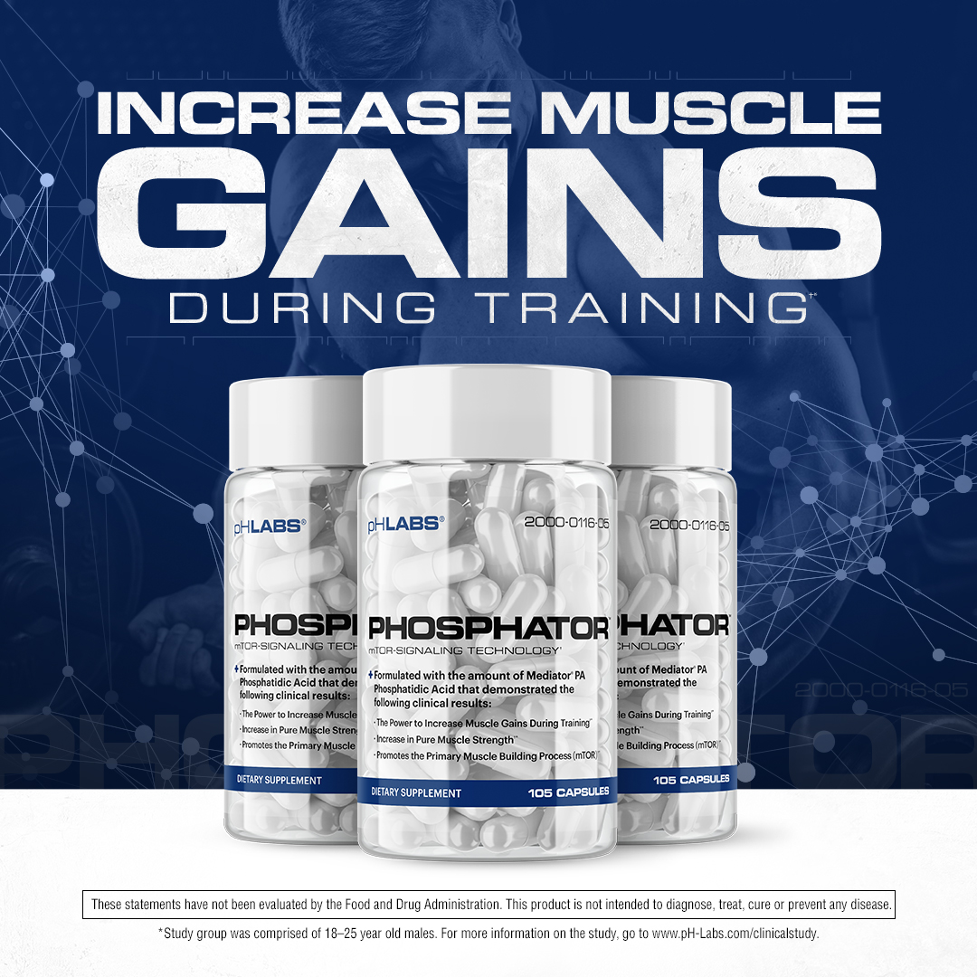 Increase muscle gains during training phosphator