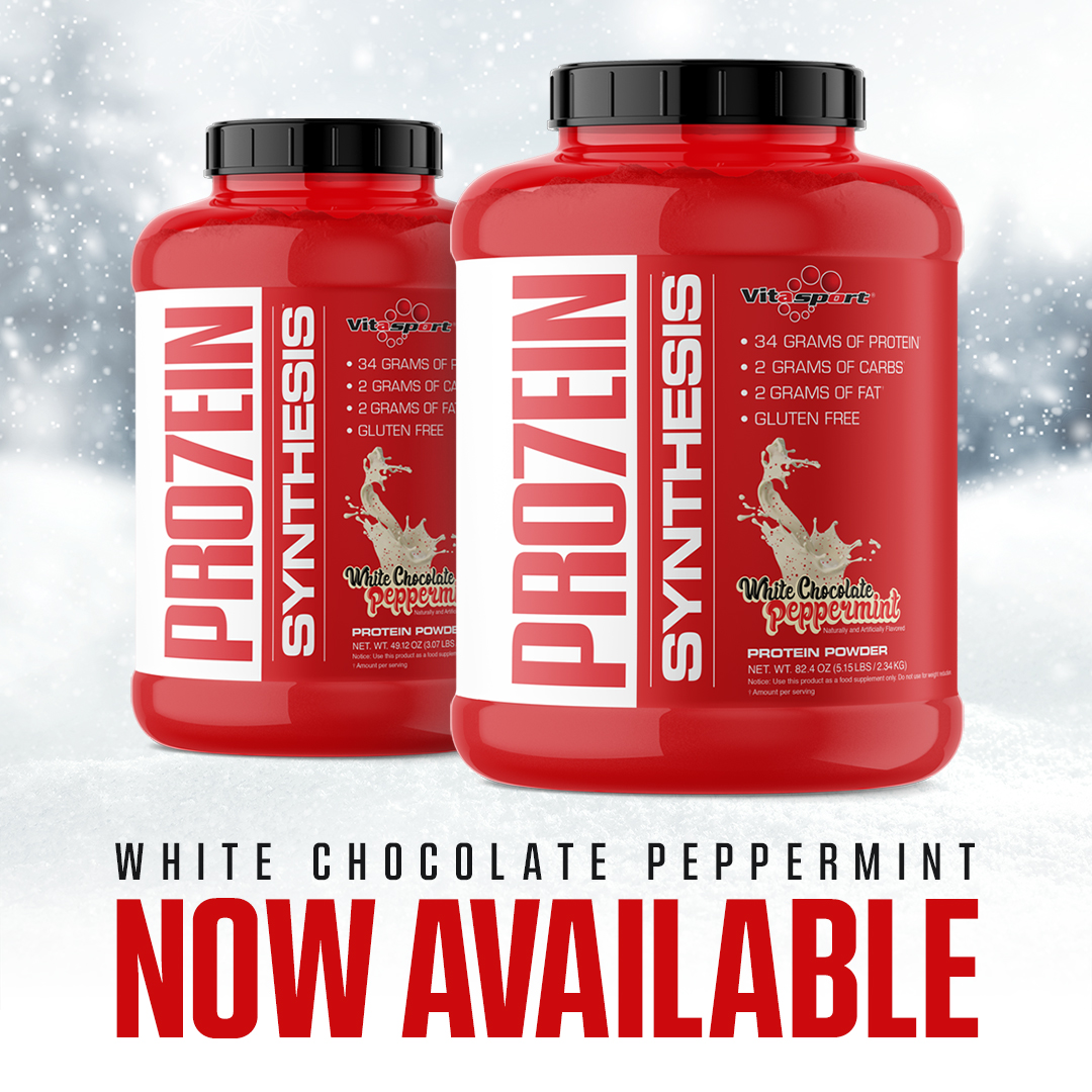 Protein sythesis white chocolate peppermint now available ad