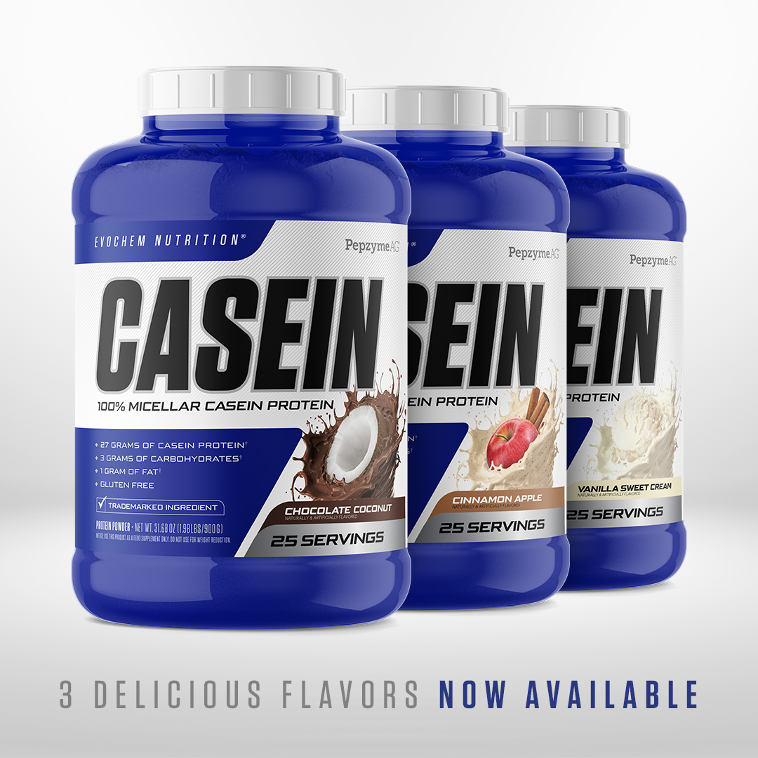 Casein 3 delicious flavors now available