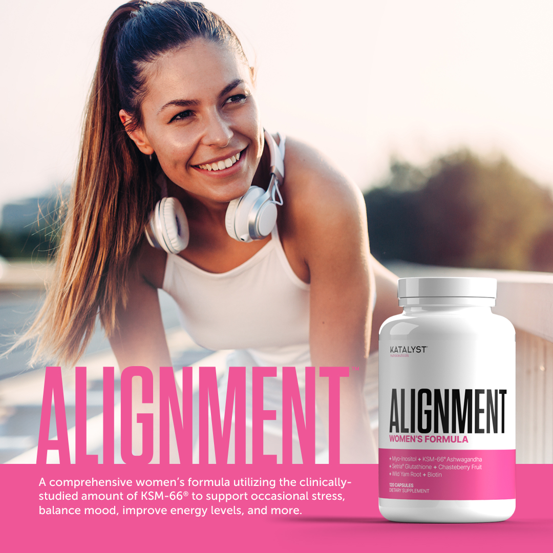 Alignment™ by Katalyst Nutraceuticals® is an ultra-comprehensive women's formula