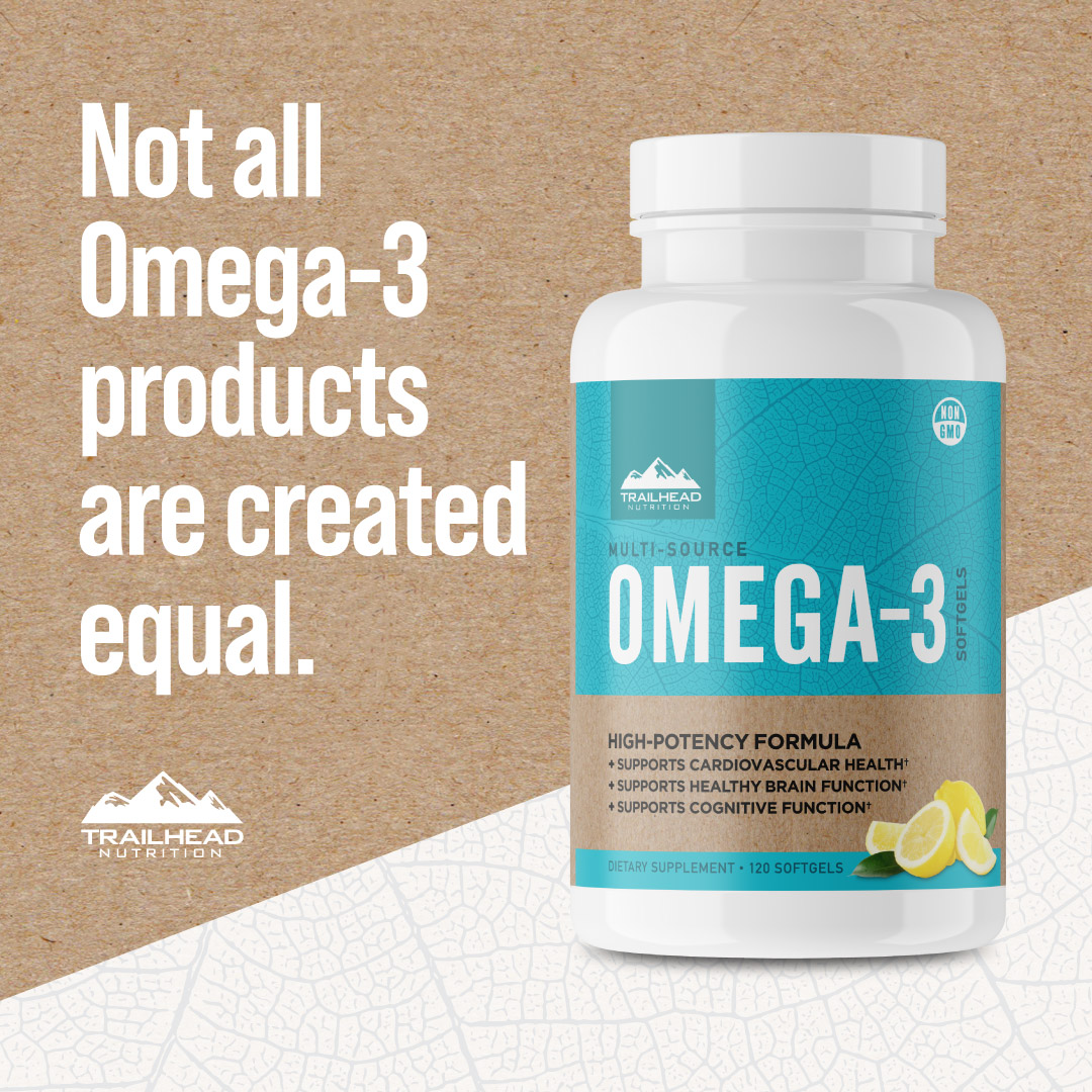 Not all omega 3 products are created equal . ad