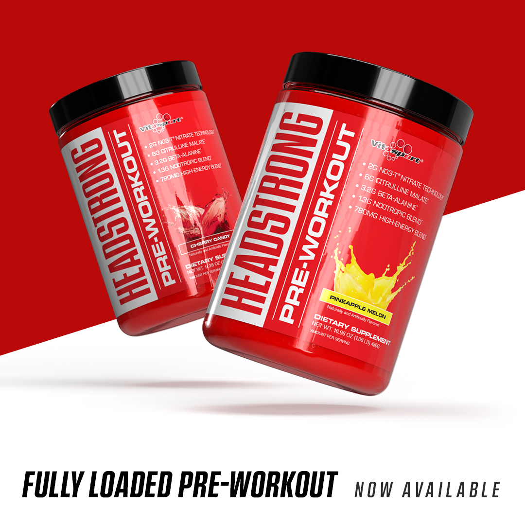 Headstrong fully loaded pre workout now available