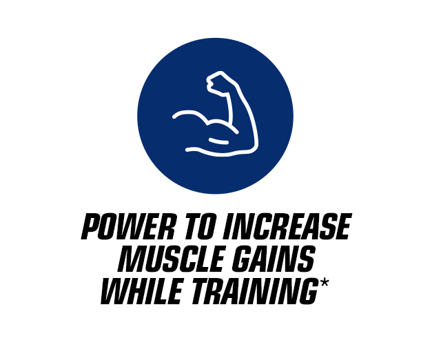 Power to increase muscle gains while training