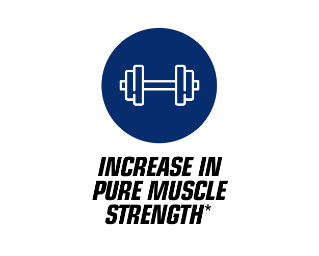 increase in pure muscle strength