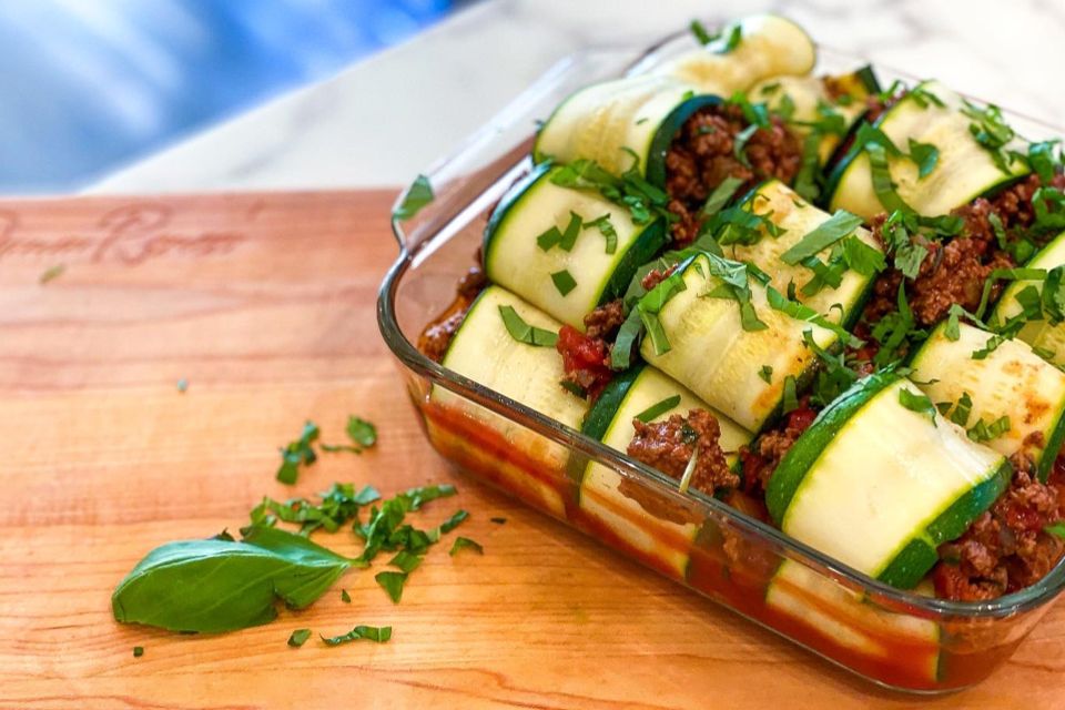 Roll-Up Zucchini Lasagna | Nutrishop USA