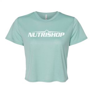 Logo Crop Tee (Teal)