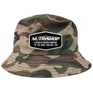 Nutrishop Camo Bucket Hat