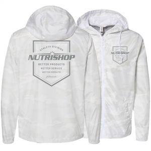 Windbreaker (White Camo)